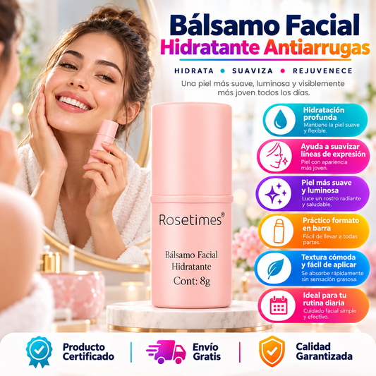 Bálsamo Facial Hidratante Antiarrugas