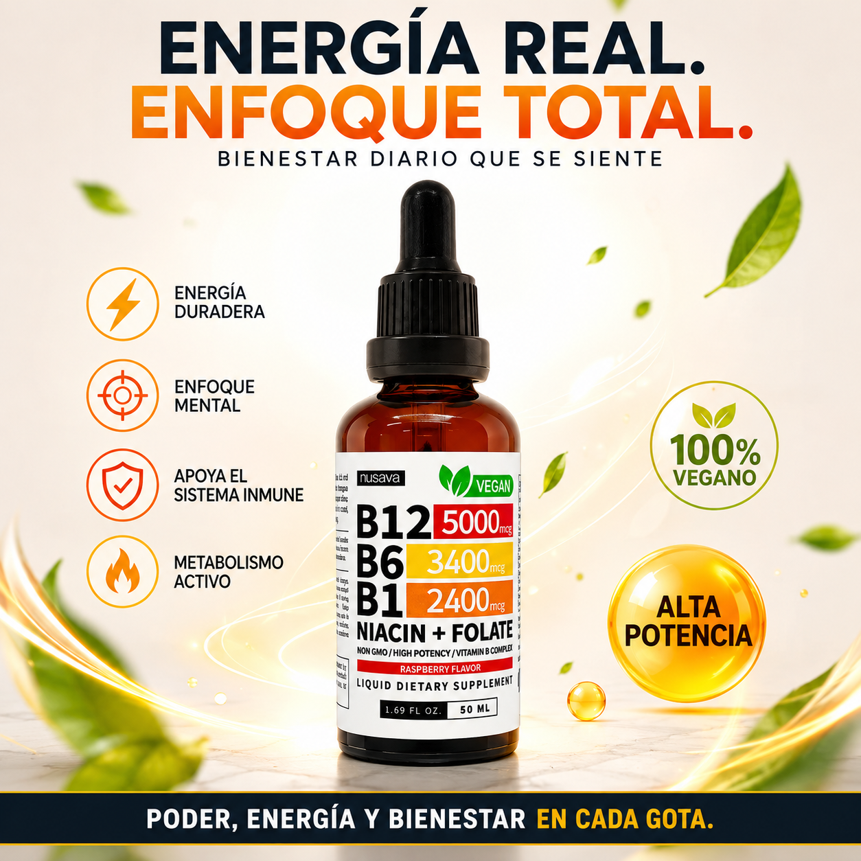 Vitamina B12 en gotas