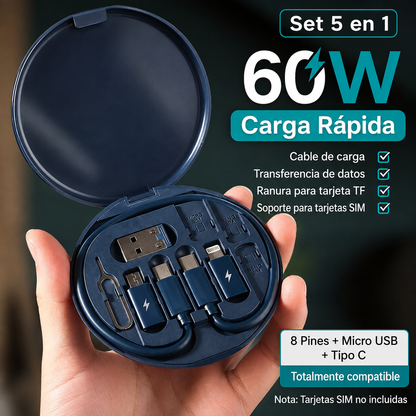 Kit Data Set de Cables 60W