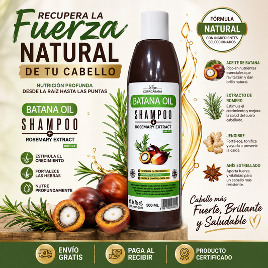 Shampoo Batana Crecimiento Cabello