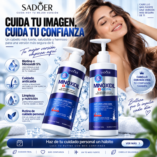 Set Shampoo + Acondicionador Minoxidil 5%