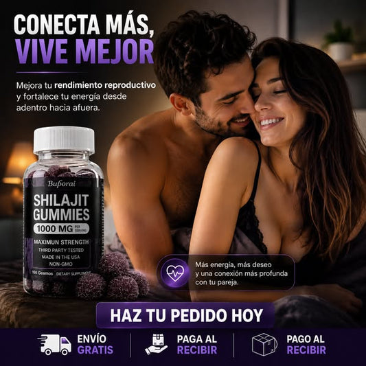 Shilajit Gomitas – Energía y Vitalidad para tu Rutina