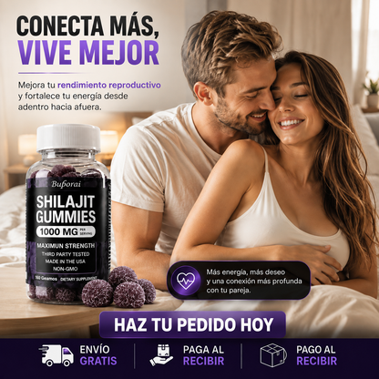 Shilajit Gomitas – Energía y Vitalidad para tu Rutina