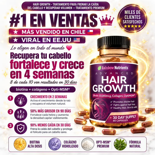HAIR GROWTH - TRATAMIENTO CAPILAR
